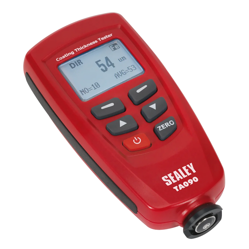Sealey Paint Thickness Gauge TA090 0-1250µm Accuracy ±3%