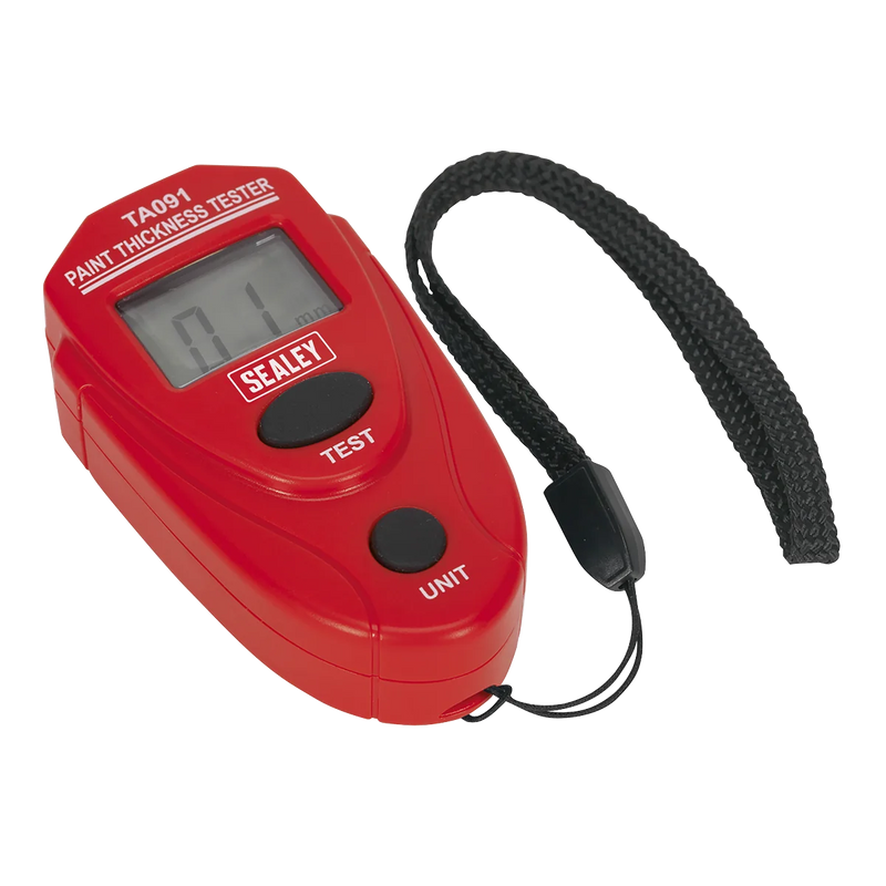 Sealey Paint Thickness Gauge TA091 0-2mm Accuracy ±2%