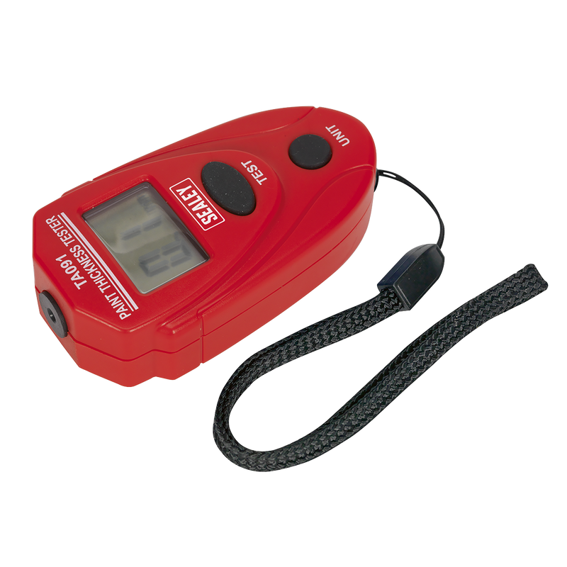 Sealey Paint Thickness Gauge TA091 0-2mm Accuracy ±2%