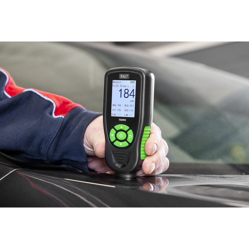 Sealey Rechargeable Paint Thickness Gauge TA092 0-3000µm
