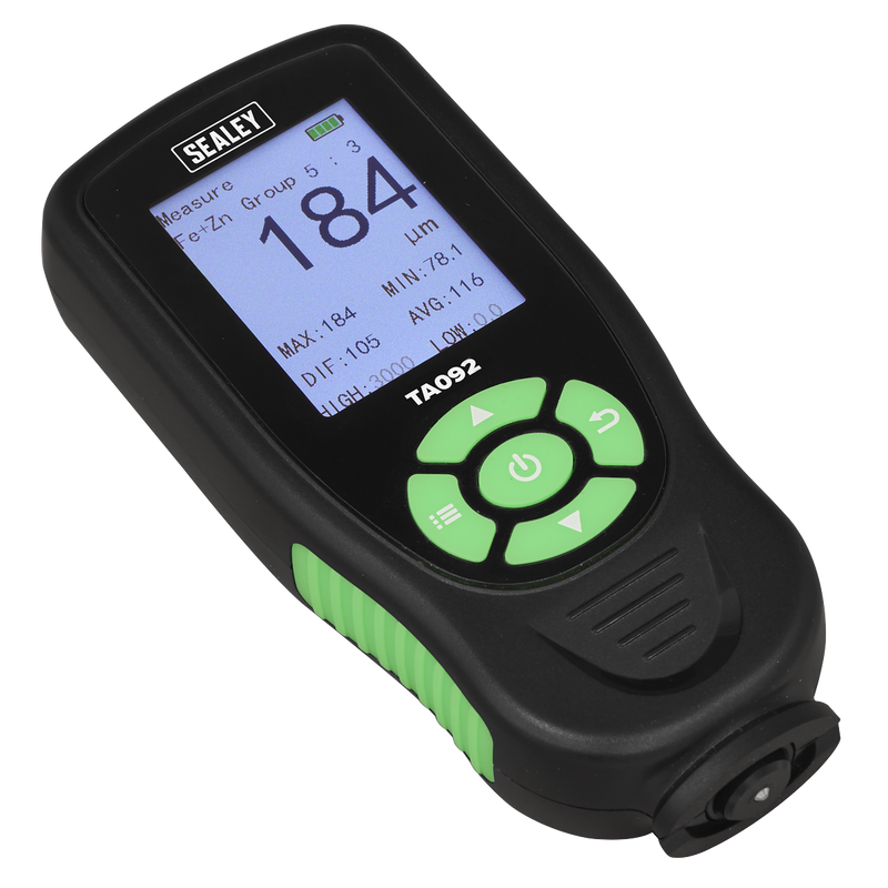 Sealey Rechargeable Paint Thickness Gauge TA092 0-3000µm