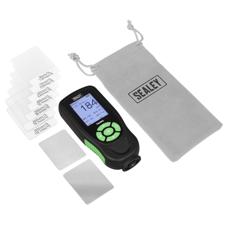 Sealey Rechargeable Paint Thickness Gauge TA092 0-3000µm