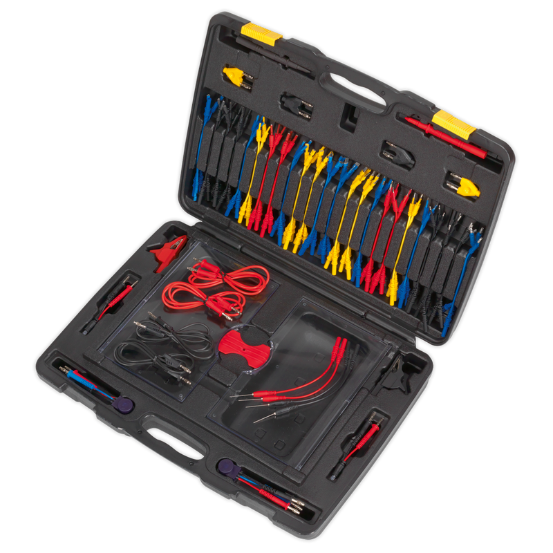 Sealey Test Lead Set 92 Piece Model TA111 - Comprehensive Automotive Kit
