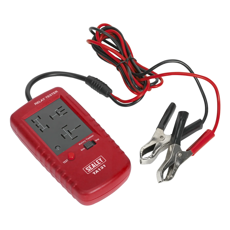 Sealey Relay Tester TA131 12V DC with 4 & 5 Pin Configurations