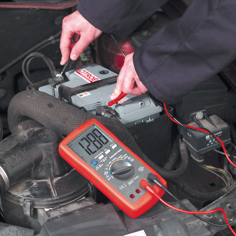 Sealey 14-Function Digital Automotive Multimeter TA202
