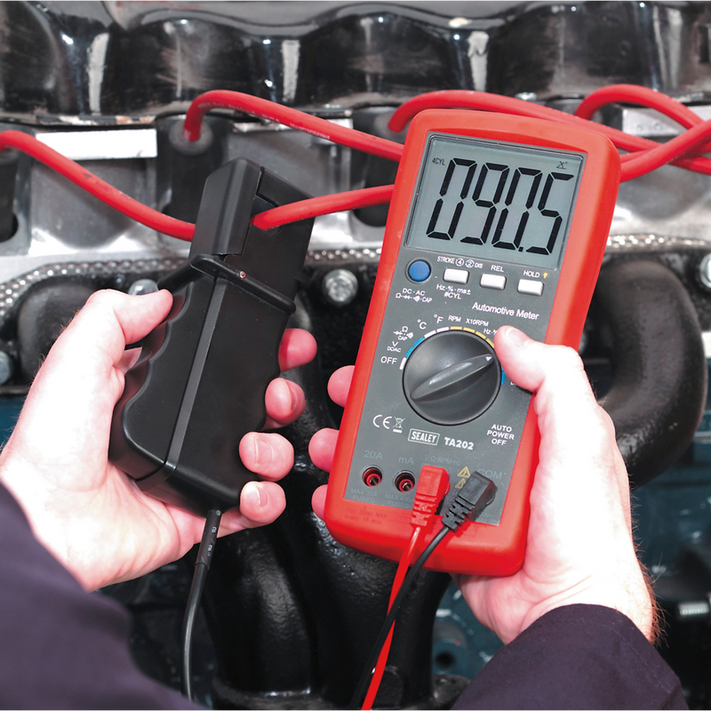 Sealey 14-Function Digital Automotive Multimeter TA202