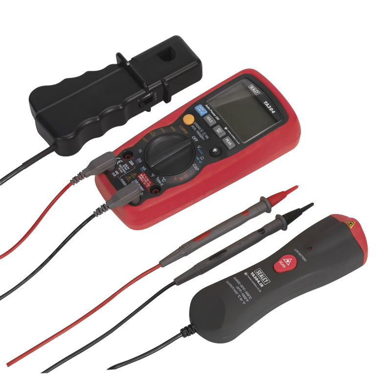 Sealey 15-Function Digital Automotive Multimeter TA304