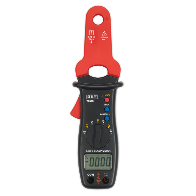 Sealey Clamp Meter & Multimeter TA305 AC/DC 600V