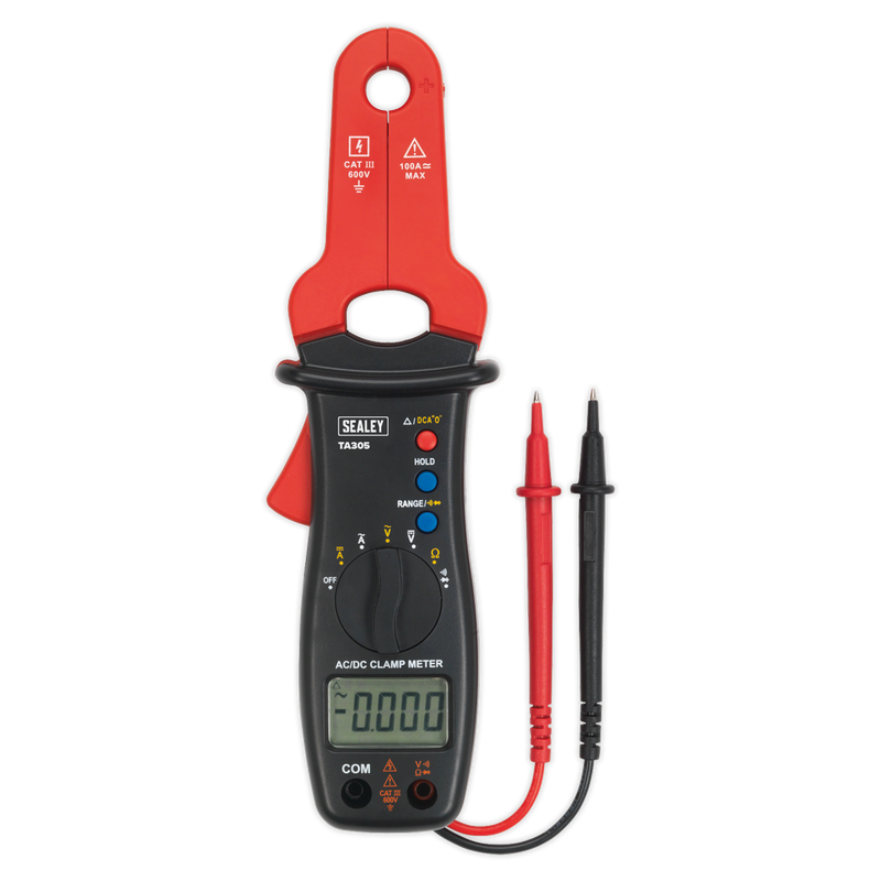 Sealey Clamp Meter & Multimeter TA305 AC/DC 600V