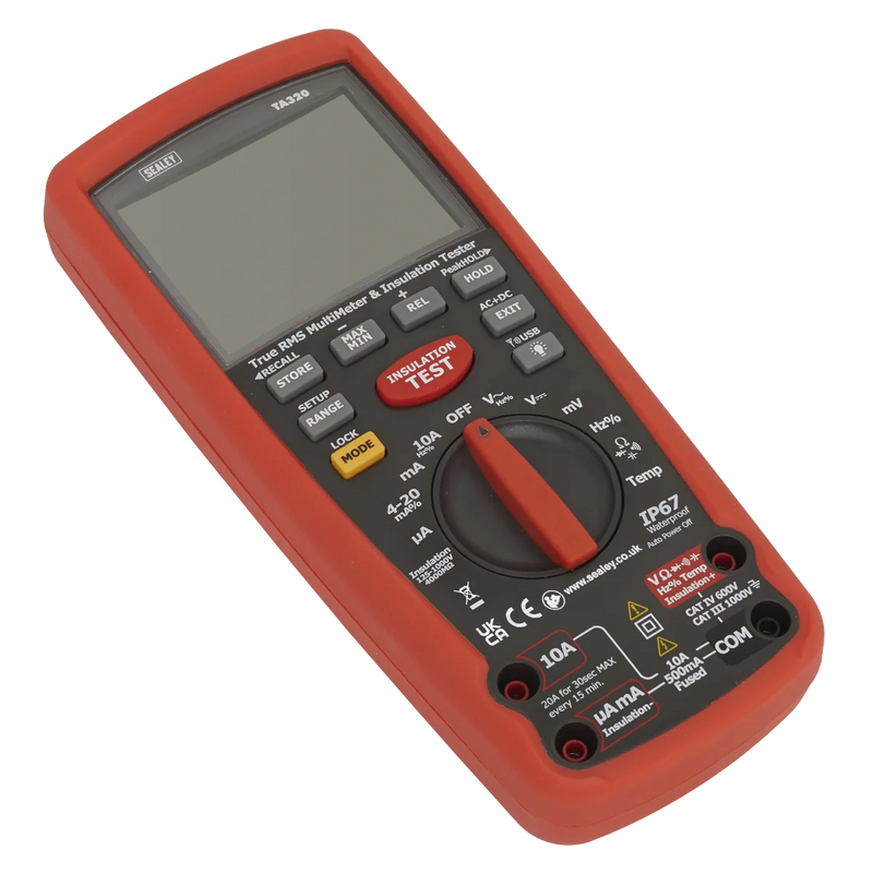 Sealey Digital Multimeter TA320 for Hybrid Vehicles 1000V