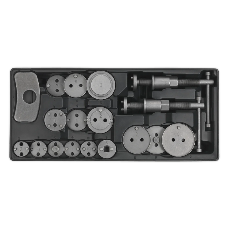 Sealey Premier TBT27 Brake Wind-Back Tool Kit - 18 Piece Set