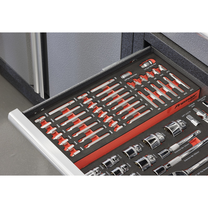 Sealey Premier Bit Set 44 Piece TBT60 with Tool Tray