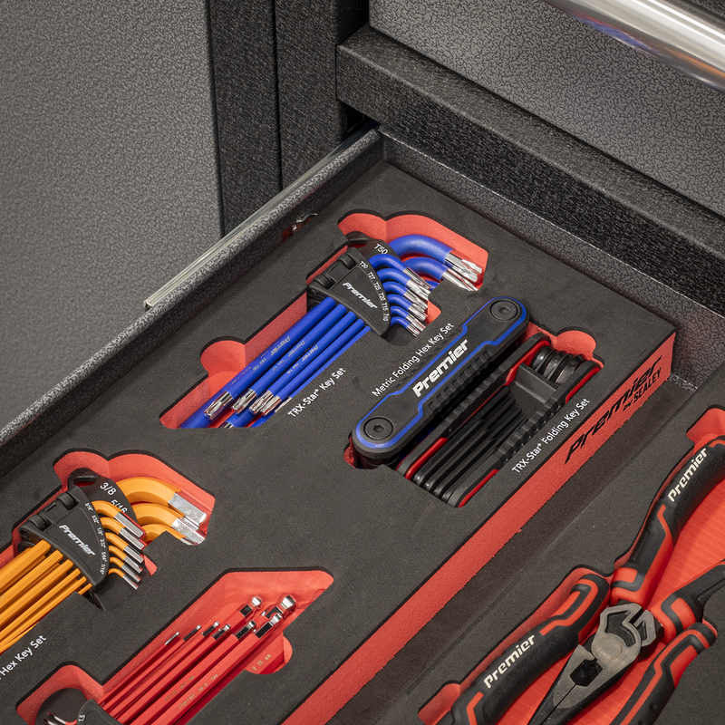 Sealey Premier Master Key Set 43 Piece with Tool Tray, Model TBT62