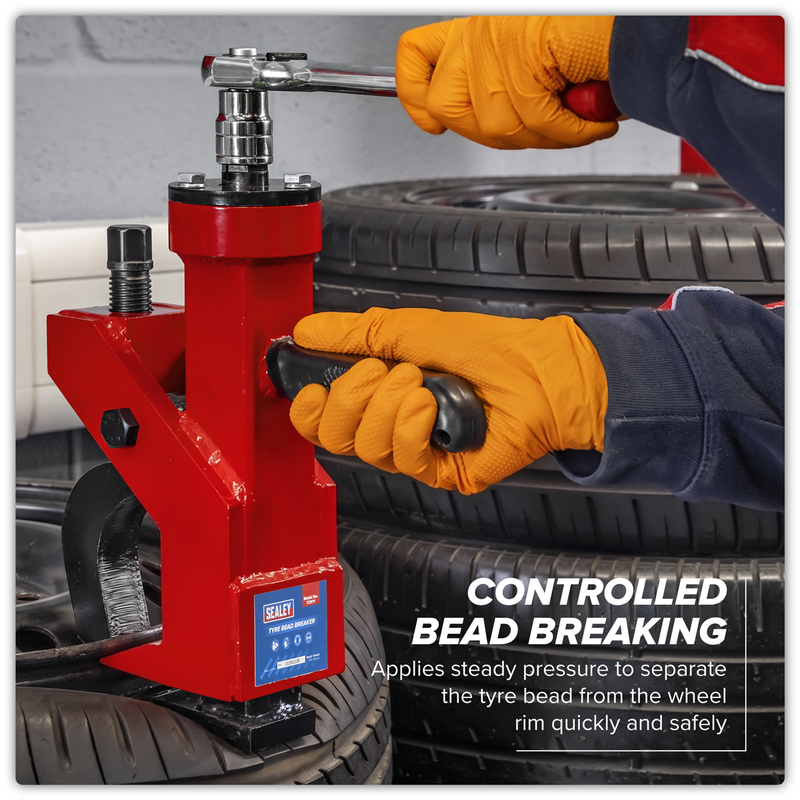 Sealey Tyre Bead Breaker TC971 Manual for Cars, Motorcycles & Vans