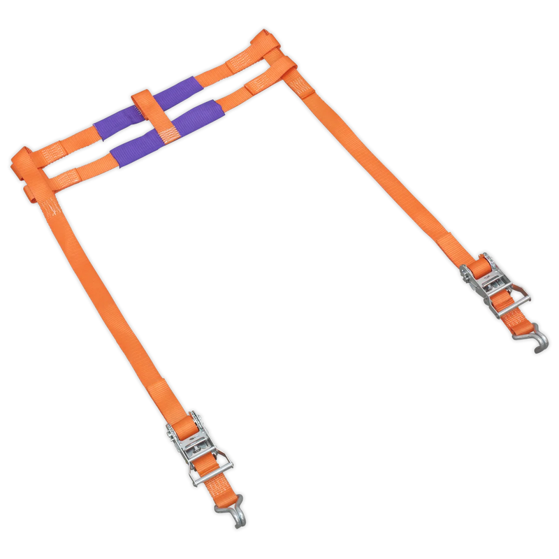 Sealey Motorcycle Rear Wheel Tie Down TDMCRW 1000kg Breaking Strain