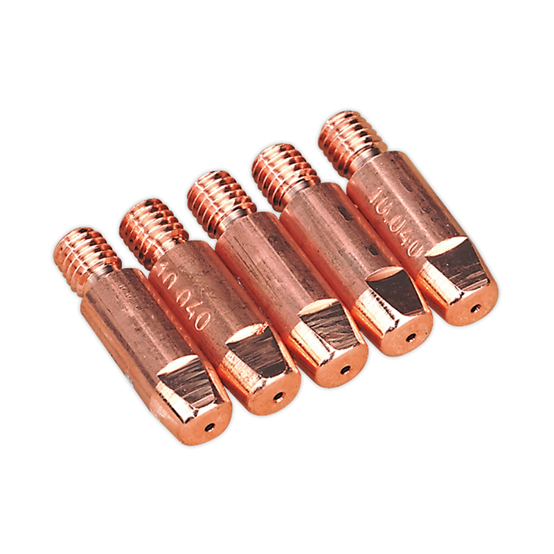 Sealey Contact Tip 1mm MB25/MB36 Pack of 5