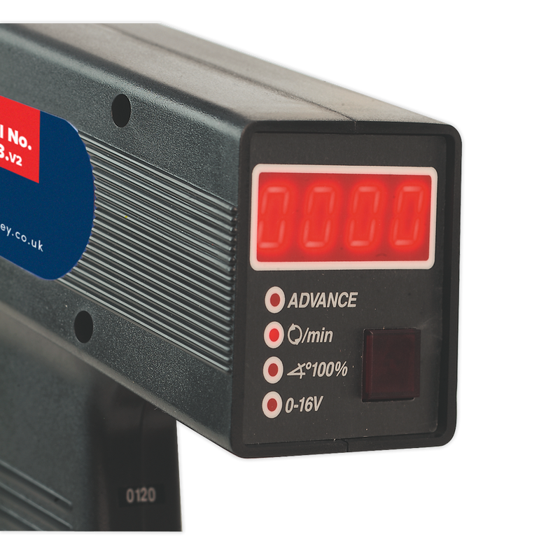 Sealey Digital Timing Light TL93 0-9990rpm Tach/Dwell/Advance