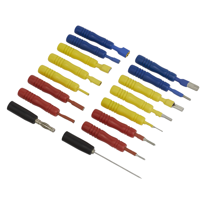 Sealey Test Lead Connector Set 16 Piece MPN TLCS01