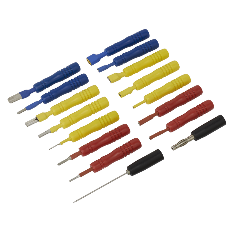 Sealey Test Lead Connector Set 16 Piece MPN TLCS01