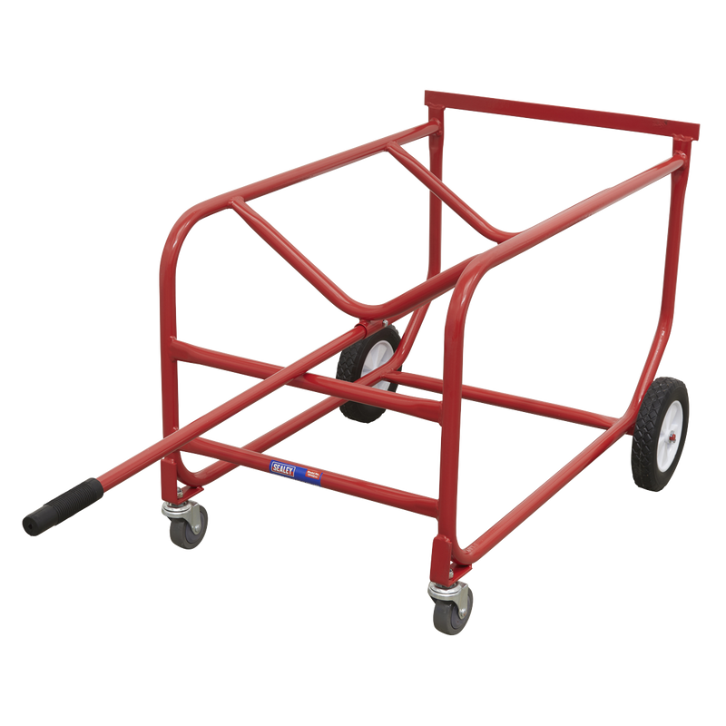 Sealey Mobile Drum Stillage 205L TP112 with Rubber Handgrip