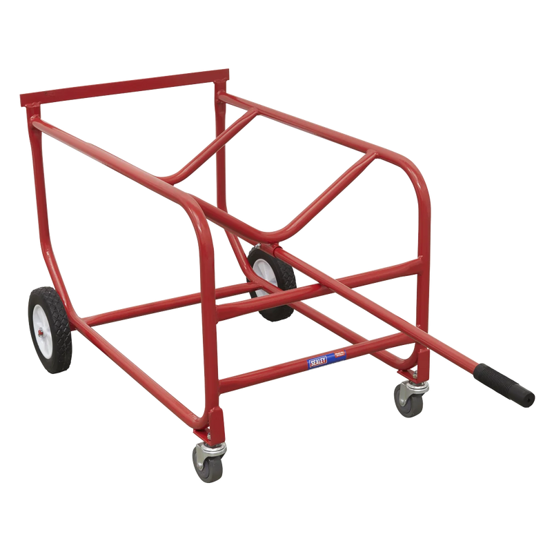 Sealey Mobile Drum Stillage 205L TP112 with Rubber Handgrip
