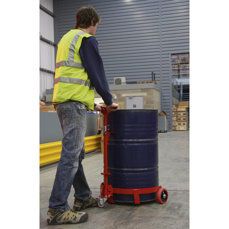 Sealey Drum & Barrel Trolley TP13 350kg Load Capacity