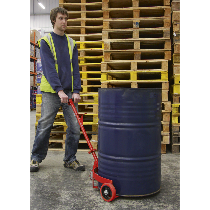 Sealey Drum & Barrel Trolley TP13 350kg Load Capacity