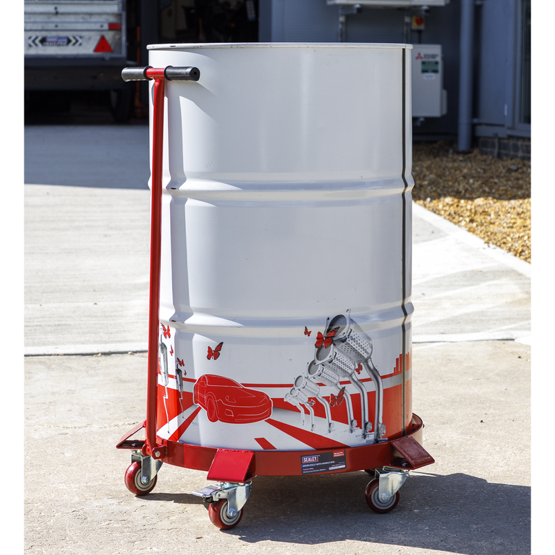 Sealey Drum Dolly with Handle 205L Capacity TP205H