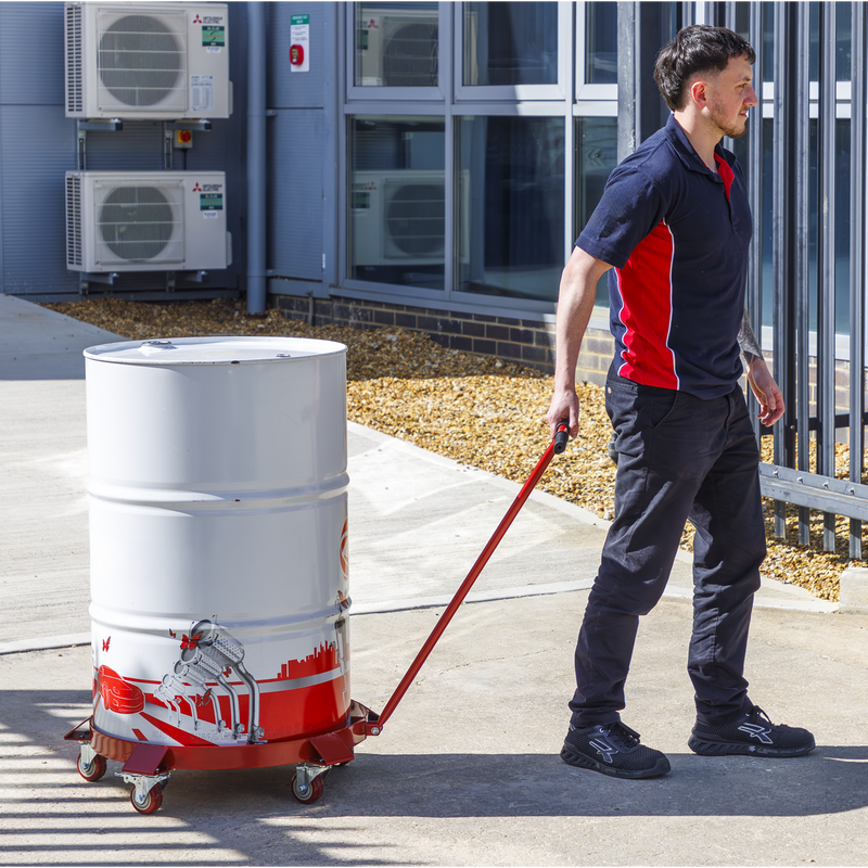 Sealey Drum Dolly with Handle 205L Capacity TP205H