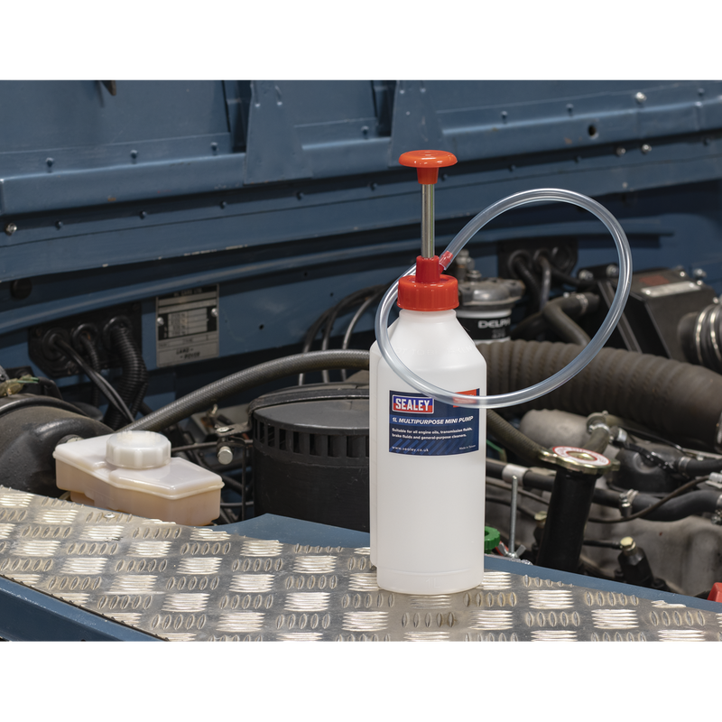 Sealey Multipurpose Mini Pump 1L Fluid Transfer