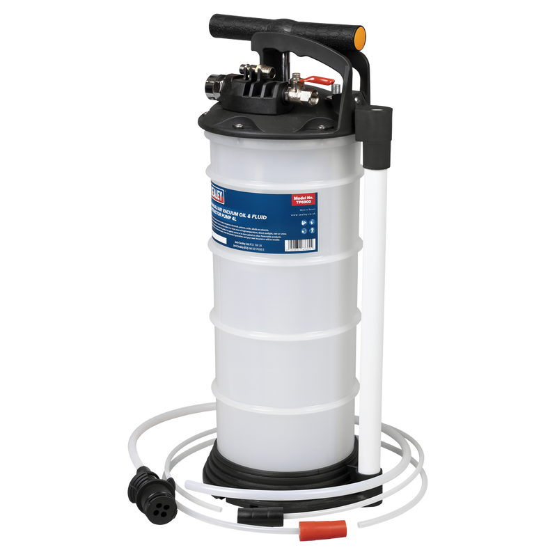Sealey 4L Manual/Air Vacuum Oil & Fluid Extractor Pump