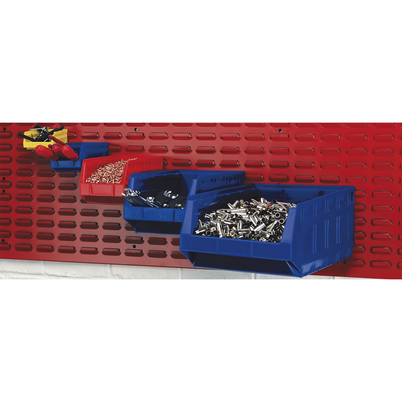 Sealey Plastic Storage Bin TPS2 105x165x85mm Blue - Pack of 48