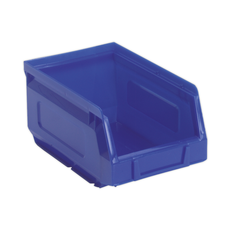Sealey Plastic Storage Bin TPS2 105x165x85mm Blue - Pack of 48