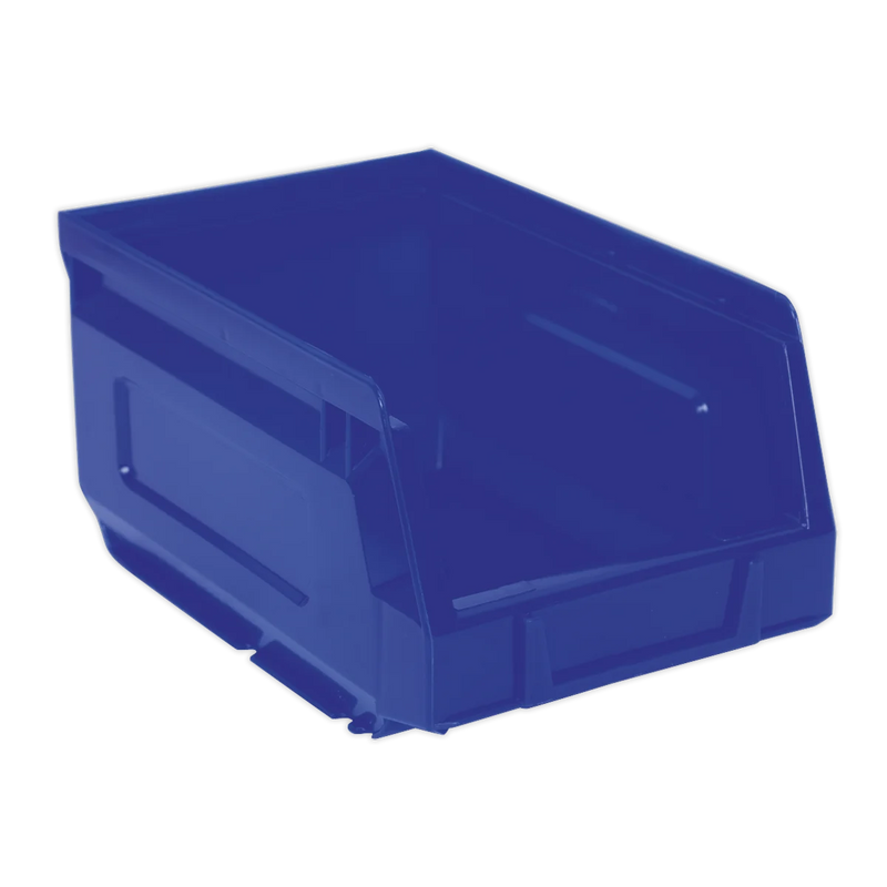 Sealey Plastic Storage Bin 105x165x85mm Blue - Pack of 24