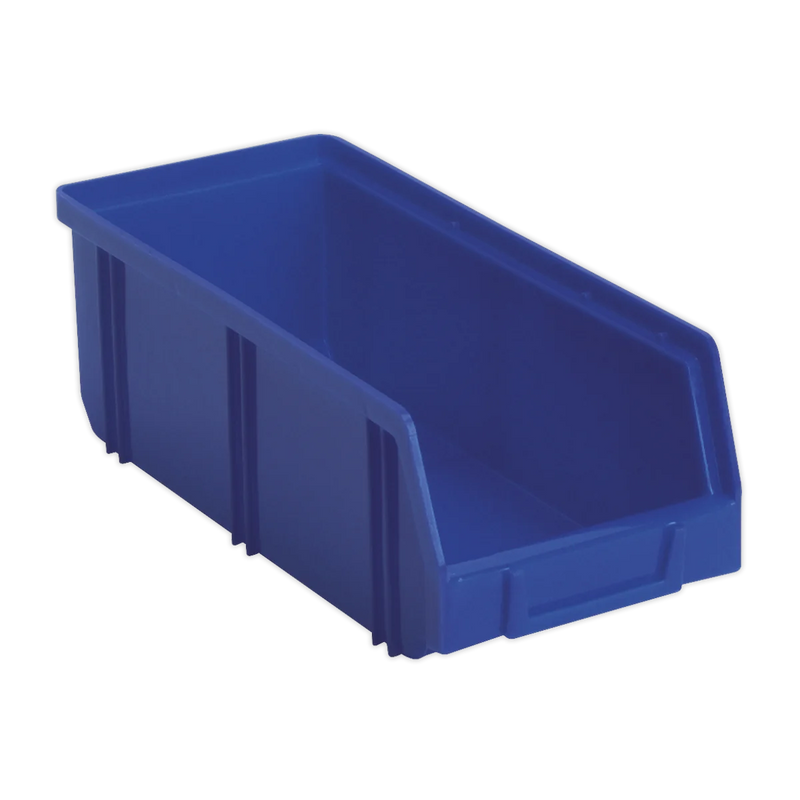 Sealey Deep Plastic Storage Bin 105x240x85mm Blue - Pack of 28
