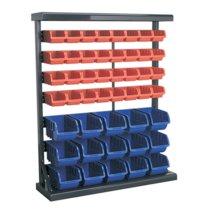 Sealey Mobile Bin Storage System TPS47 47 Bins 940x285x1145mm