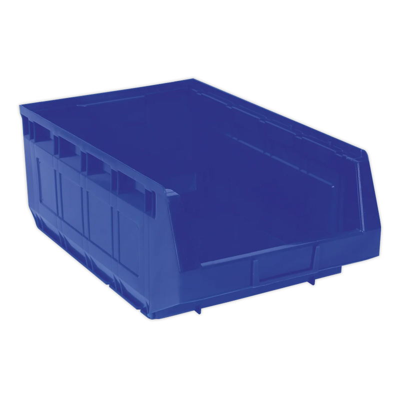 Sealey Plastic Storage Bin 310x500x190mm Blue - Pack of 6