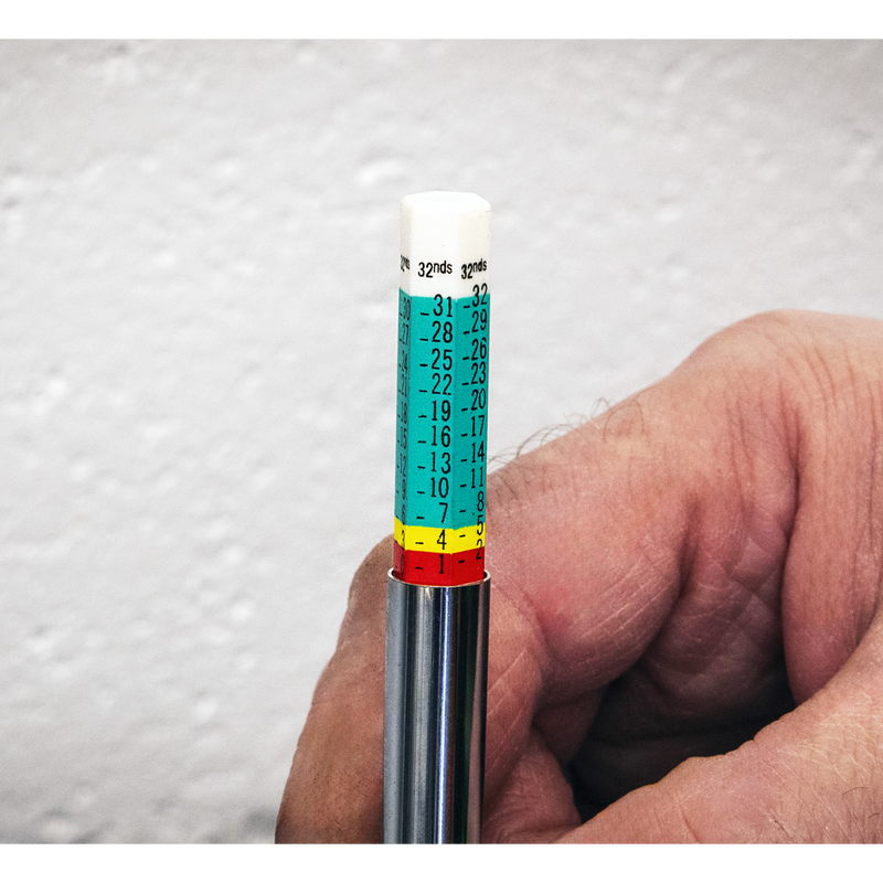 Sealey Pocket Tyre Tread Depth Gauge TST/DGT 0-25mm