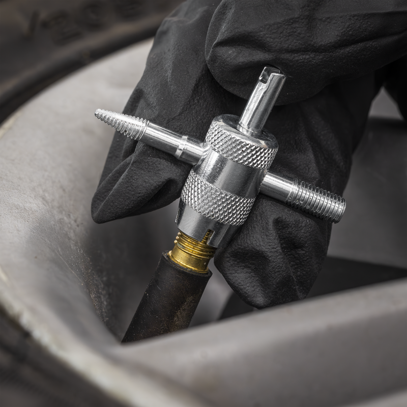 Sealey Tyre Valve Service Tool TST/VT - Multi-Functioning