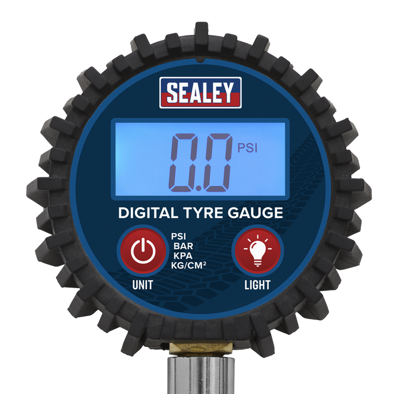 Sealey Digital Tyre Pressure Gauge TST003 0-150psi