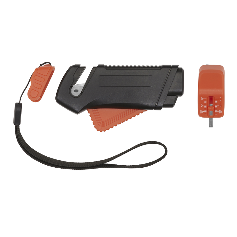 Sealey Emergency Breakout Tool TST19 with Tyre Tread Depth Gauge