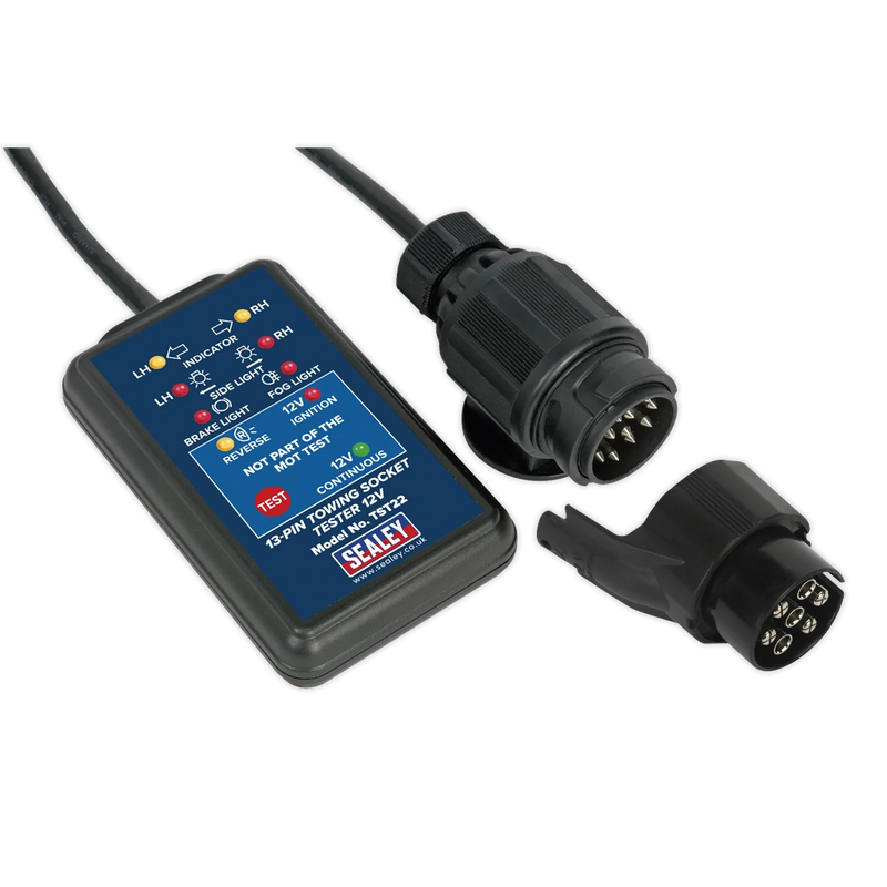 Sealey Towing Socket Tester 13-Pin 12V DVSA Approved