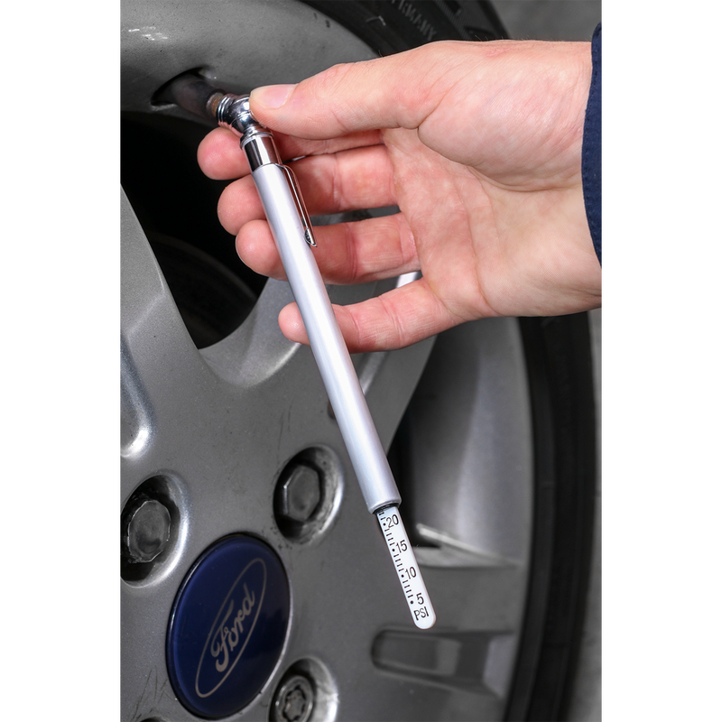 Sealey Tyre Pressure Gauge TSTPG1 5-50psi