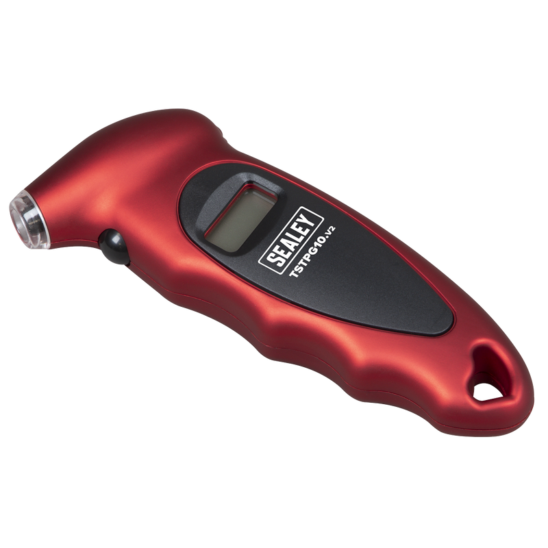 Sealey Digital Tyre Pressure Gauge TSTPG10 0-10.3bar