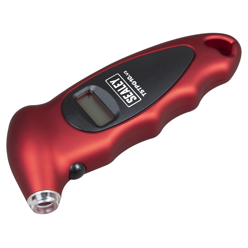 Sealey Digital Tyre Pressure Gauge TSTPG10 0-10.3bar