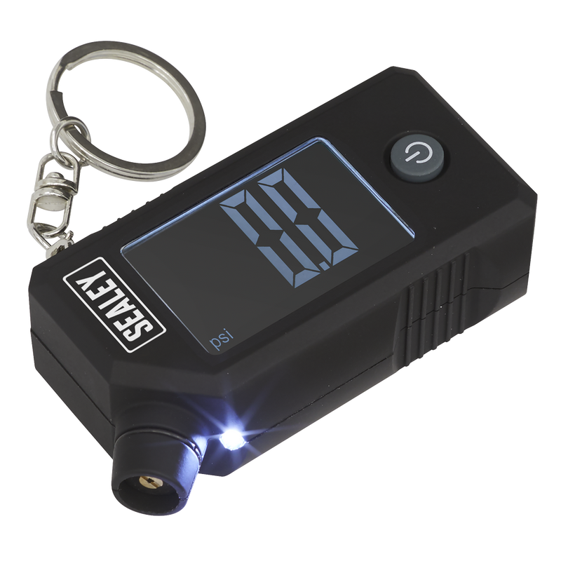 Sealey Digital Tyre Pressure & Tread Depth Gauge TSTPG12