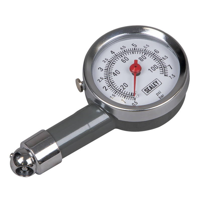 Sealey Dial Pressure Gauge 0-100psi Model TSTPG43