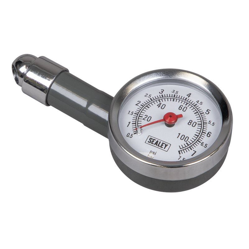 Sealey Dial Pressure Gauge 0-100psi Model TSTPG43