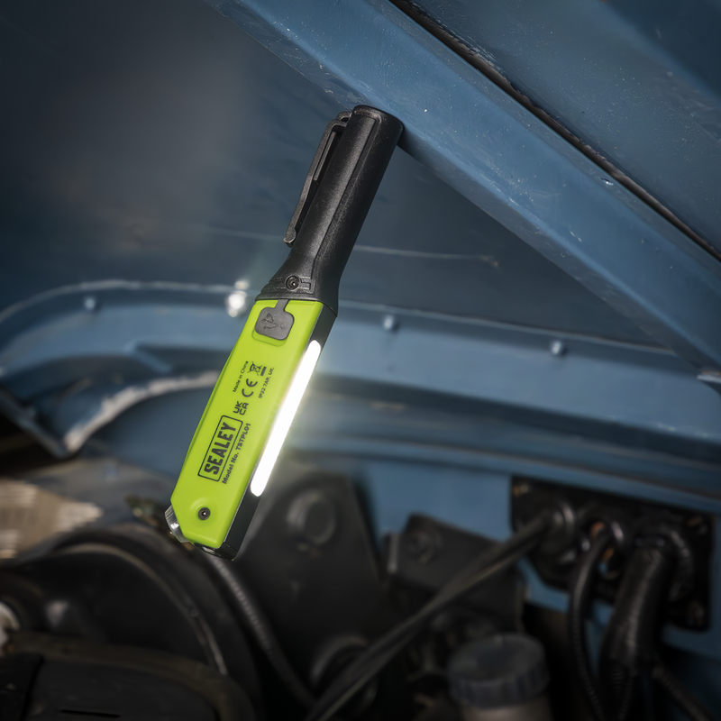 Sealey 2-in-1 Tyre Pressure Gauge & Pen Light TSTPL01