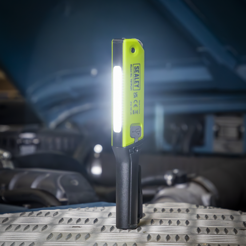 Sealey 2-in-1 Tyre Pressure Gauge & Pen Light TSTPL01